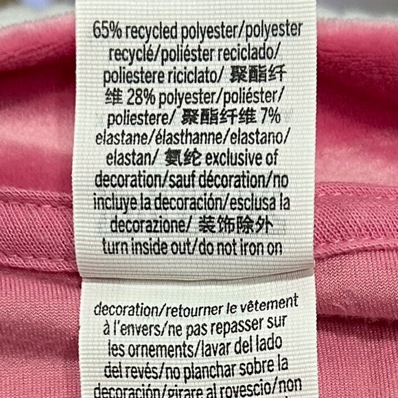 XS Hot Pink Pink Velour L/S shirt- LIKE BRAND NEW - Picture 6 of 8